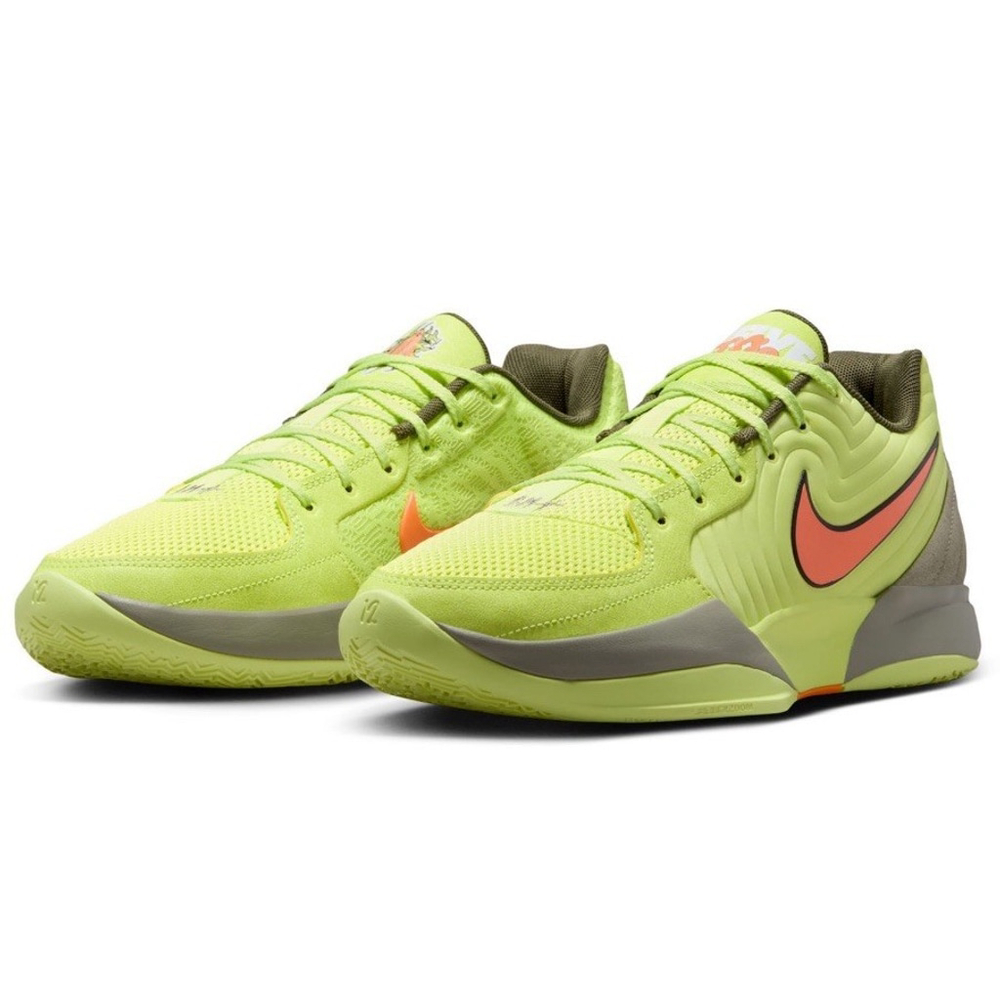 NIKE‎ Ja 2 Twelve Time Lemon Twist Total Orange Basketball Shoes Sz 6Y